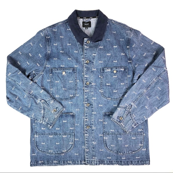 huf domestic denim jacket